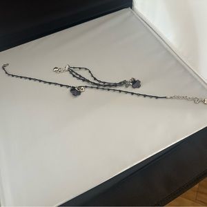 Brighton Karma cross necklace and bracelet with large Brighton tin